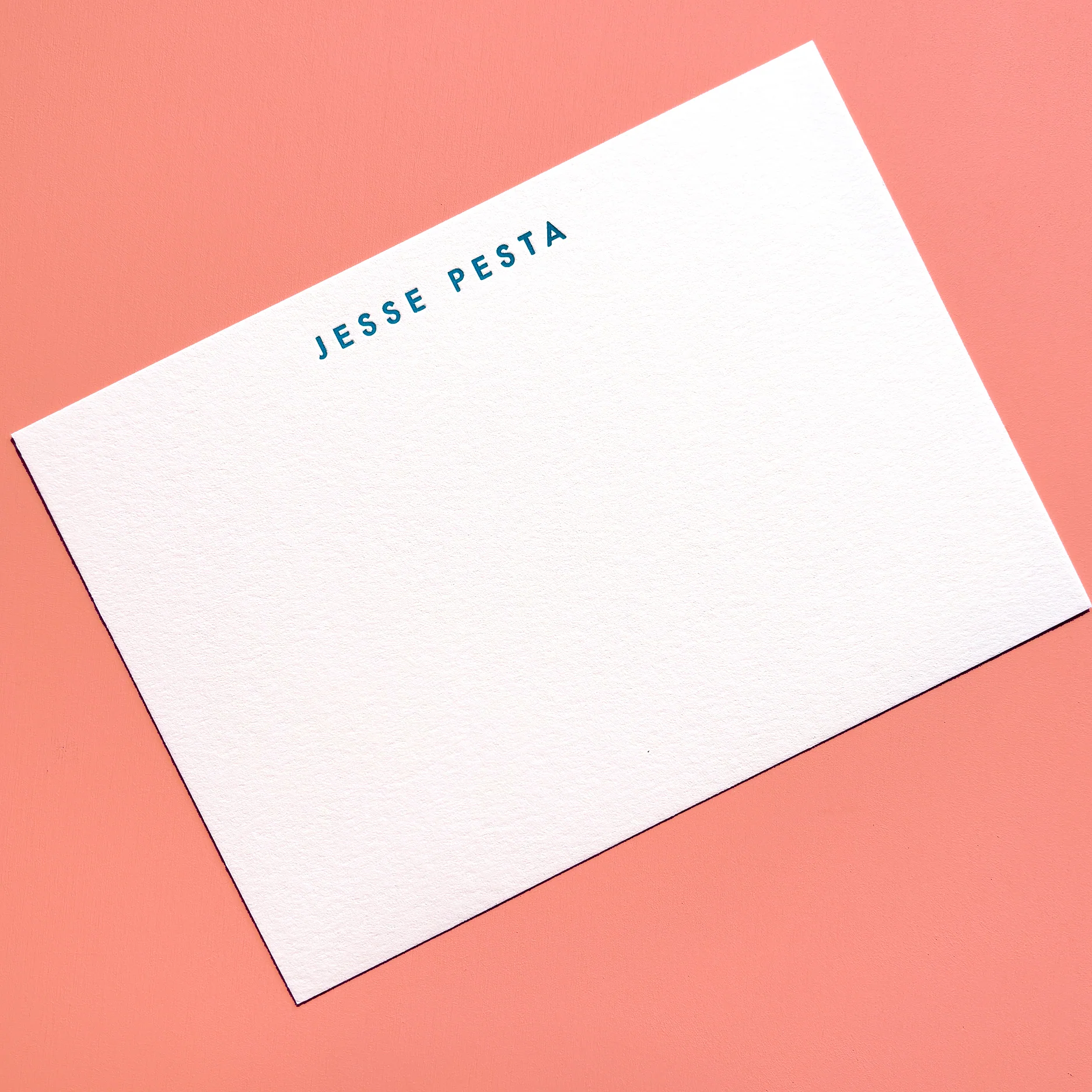 Letterpress Stationery